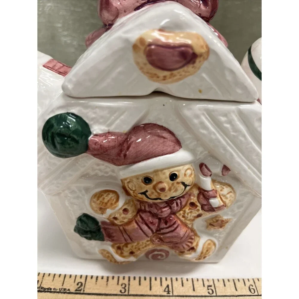Ceramic Teddy Bear Christmas Themed Tea Pot
